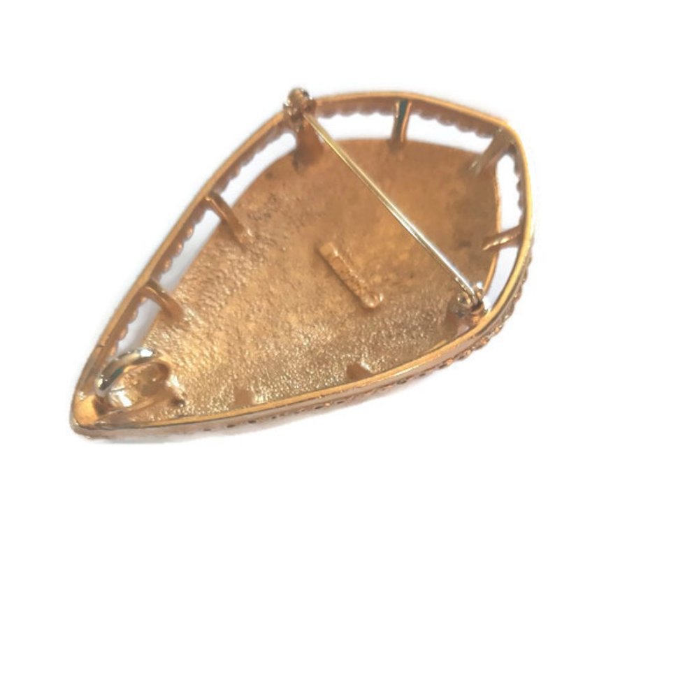 Vintage Sarah Cov. Gold Plate Brooch, Necklace.... - Picture 3 of 3